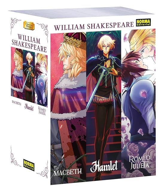 Portada de Pack Clasicos Manga William Shakespeare