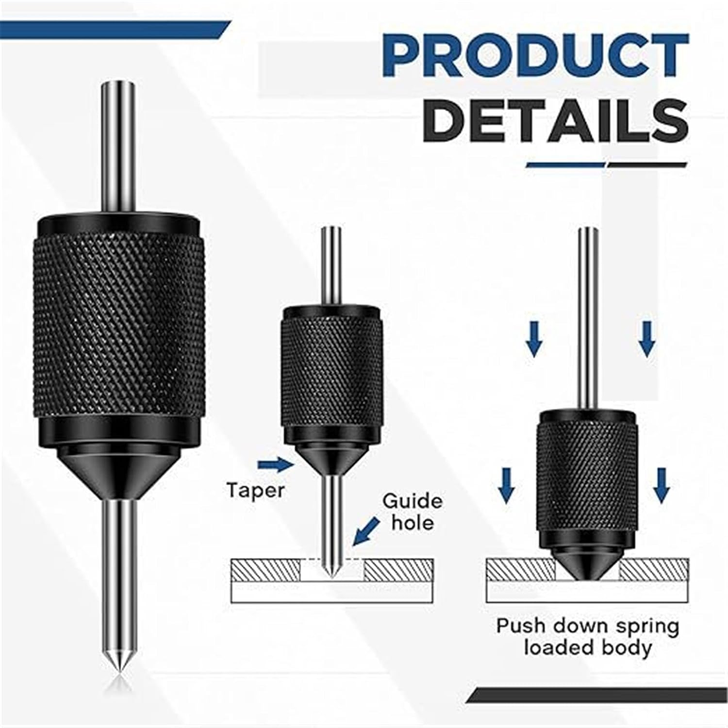 Center Aligner Transfer Punches Tool for Accurate Hole Alignment in Engineering Projects Workshop Precise Drilling Needs Workshop Metalworking Tool
