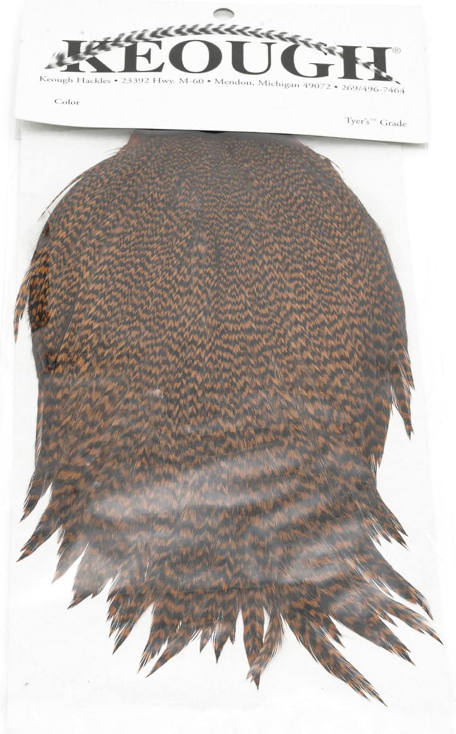 Tyer's Grade Cape 369 Grizzly Dyed Tan