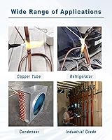 Vista 6 de Utoolmart Electrodos recubiertos de cobre de Copperclad de Roces de carbono de gubias del carbono 13.1x1,164.7 ft m de Gouging