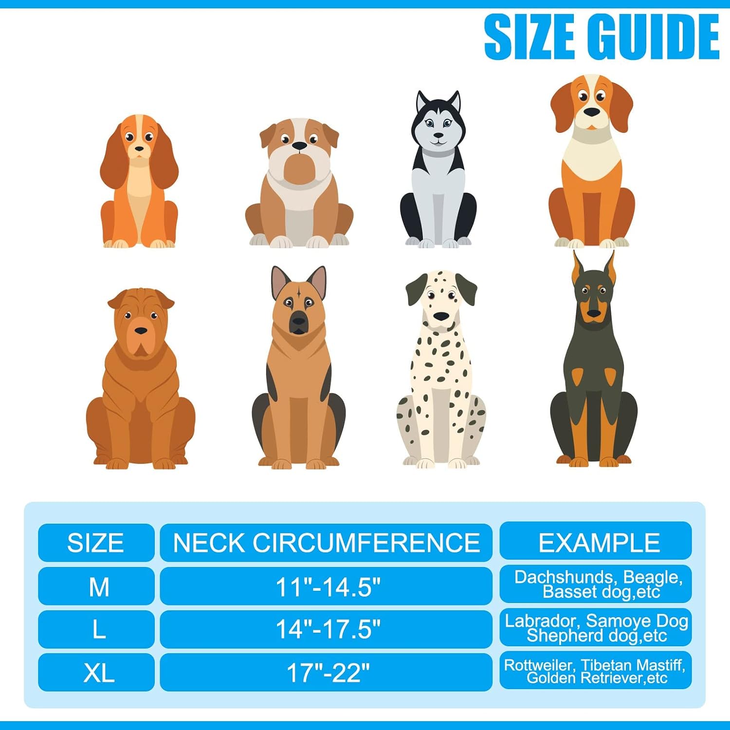 BINGPET Inflatable Recovery E-Collar for Dogs, Soft Comfortable Donut Protective E Collar with Bone and Footprint Patterns, After Surgery Pet Collar Prevent from Biting Wound