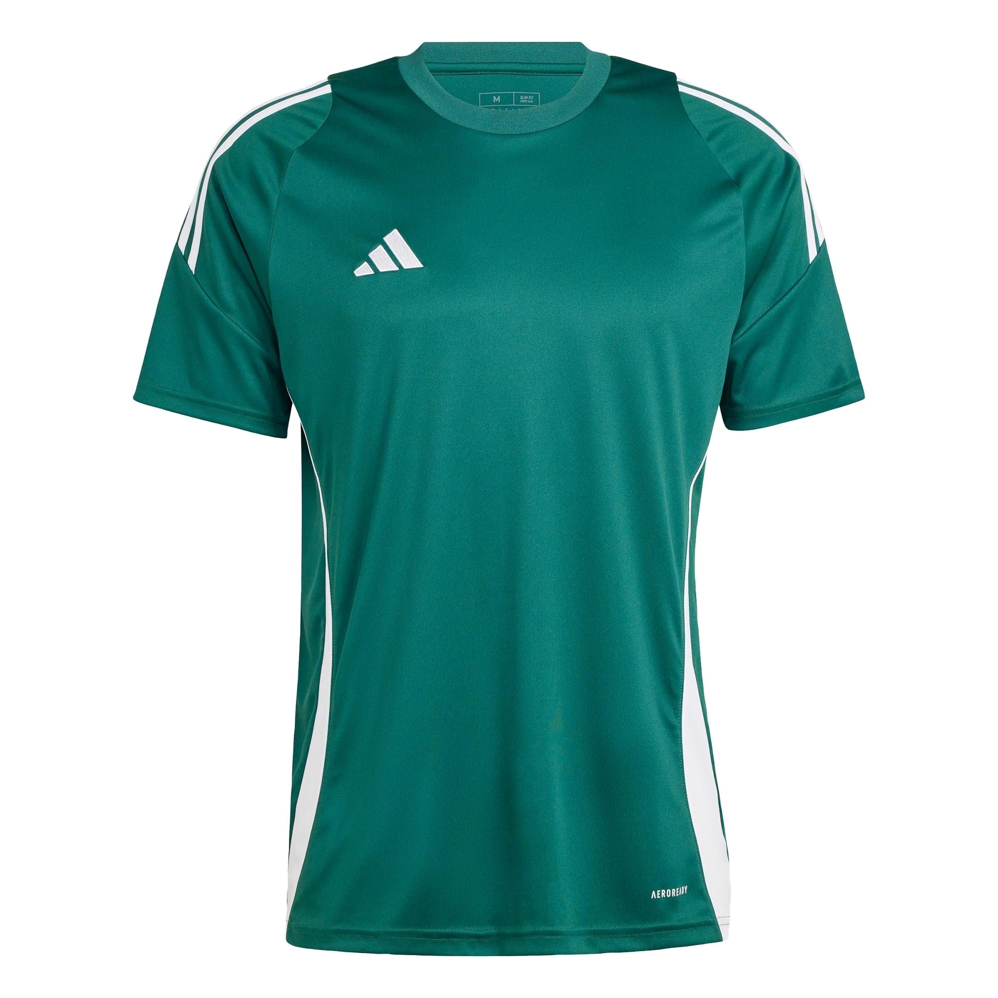 adidas Men's Tiro 24 Shirt, Team Dark Green/White, M