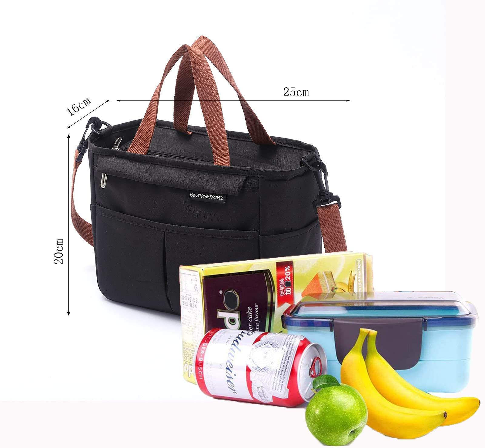 KILDOWS Bolsa Termica Porta Alimentos,Lunch Box Impermeable, Hermética E Isotérmica,,Nevera Portatil Pequeña,para Escuela Oficina Picnic,Exteriores,Colegio Trabajo