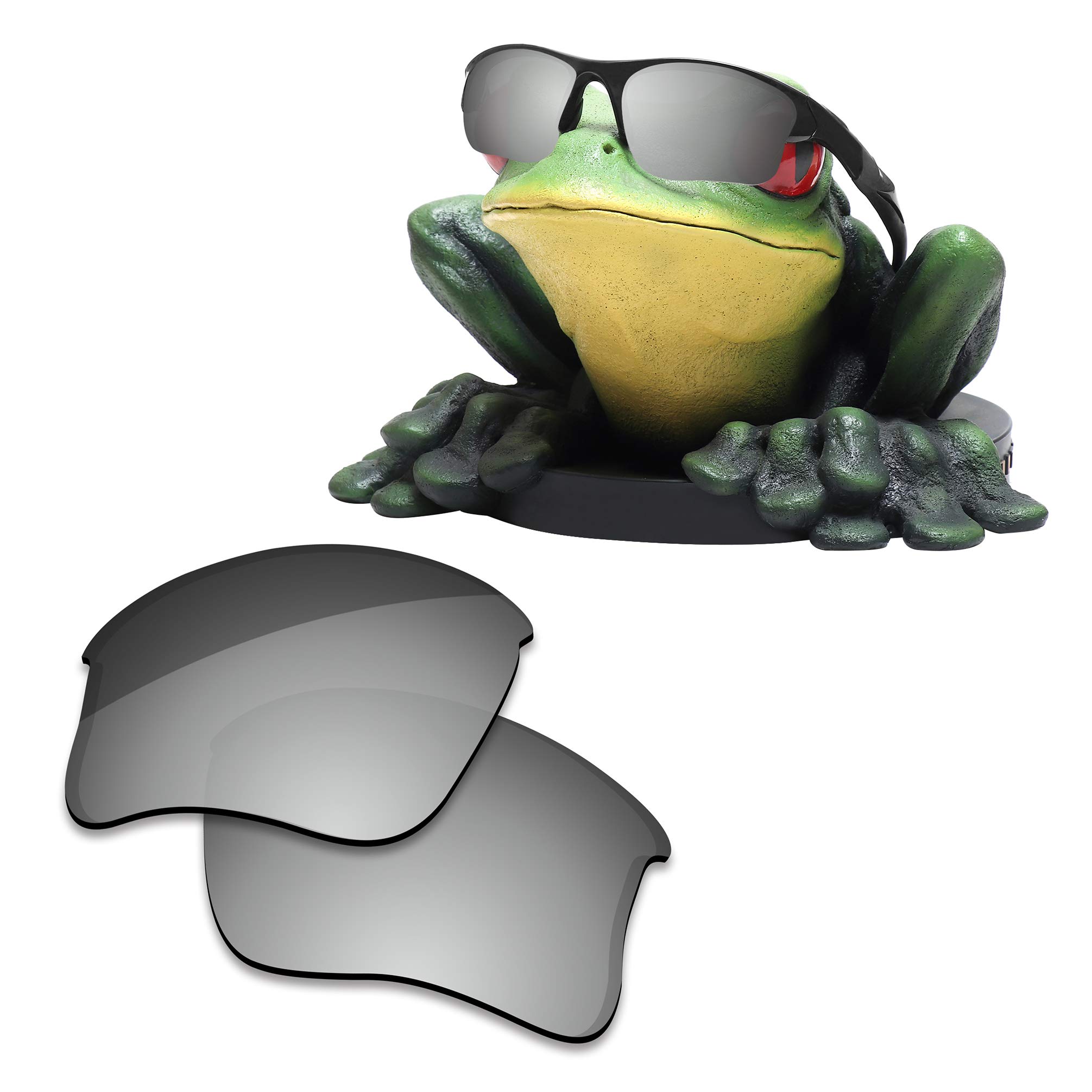 Acefrog Men's Star Silver - Inar Coated Polarized Ar Coated Polarized Replacet Lenses For Oakley Half Jacket 2.0 Xl Oo9154 Sunglasses - Star Silver