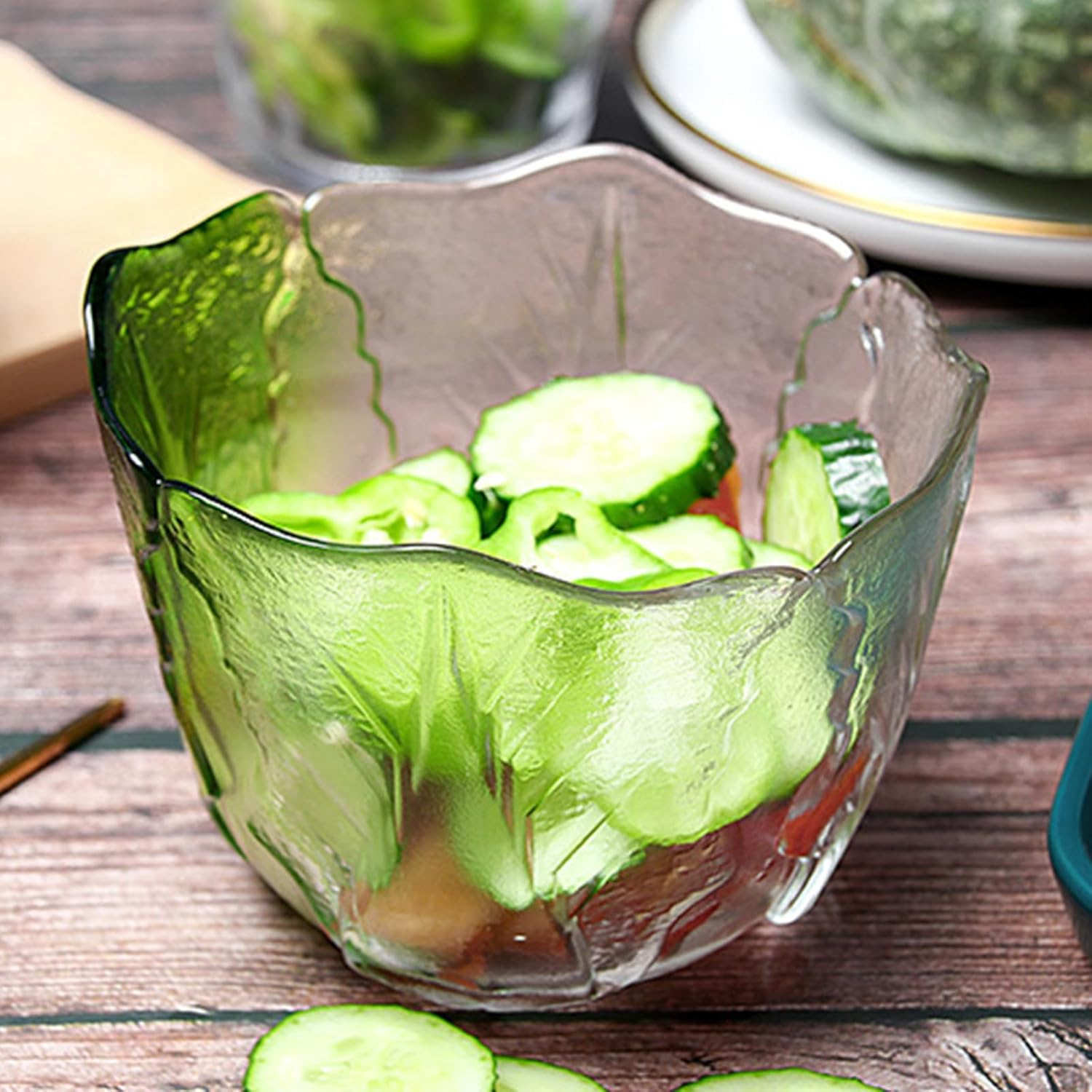 Japanese Style Glass Pickle Jar with Lid 1.2l Household Kimchi Jar Food Storage Container for Fermenting Sauerkraut and Pickles