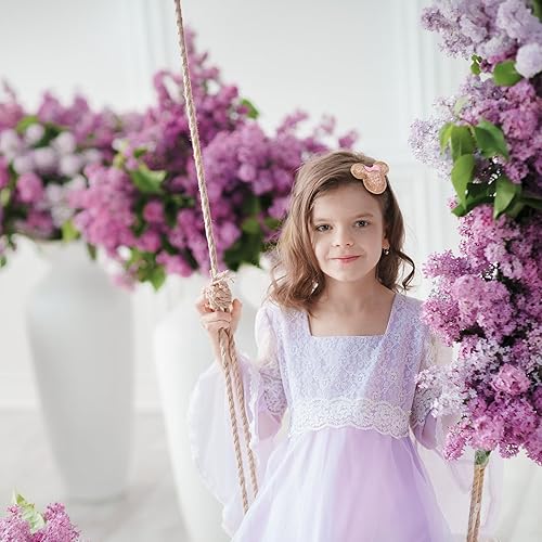 Miniatura 5 de Paquete de 4 pinzas para el cabello con orejas de ratón de 2.2 pulgadas, accesorios para el cabello grandes para niñas y mujeres, pasadores con lazo