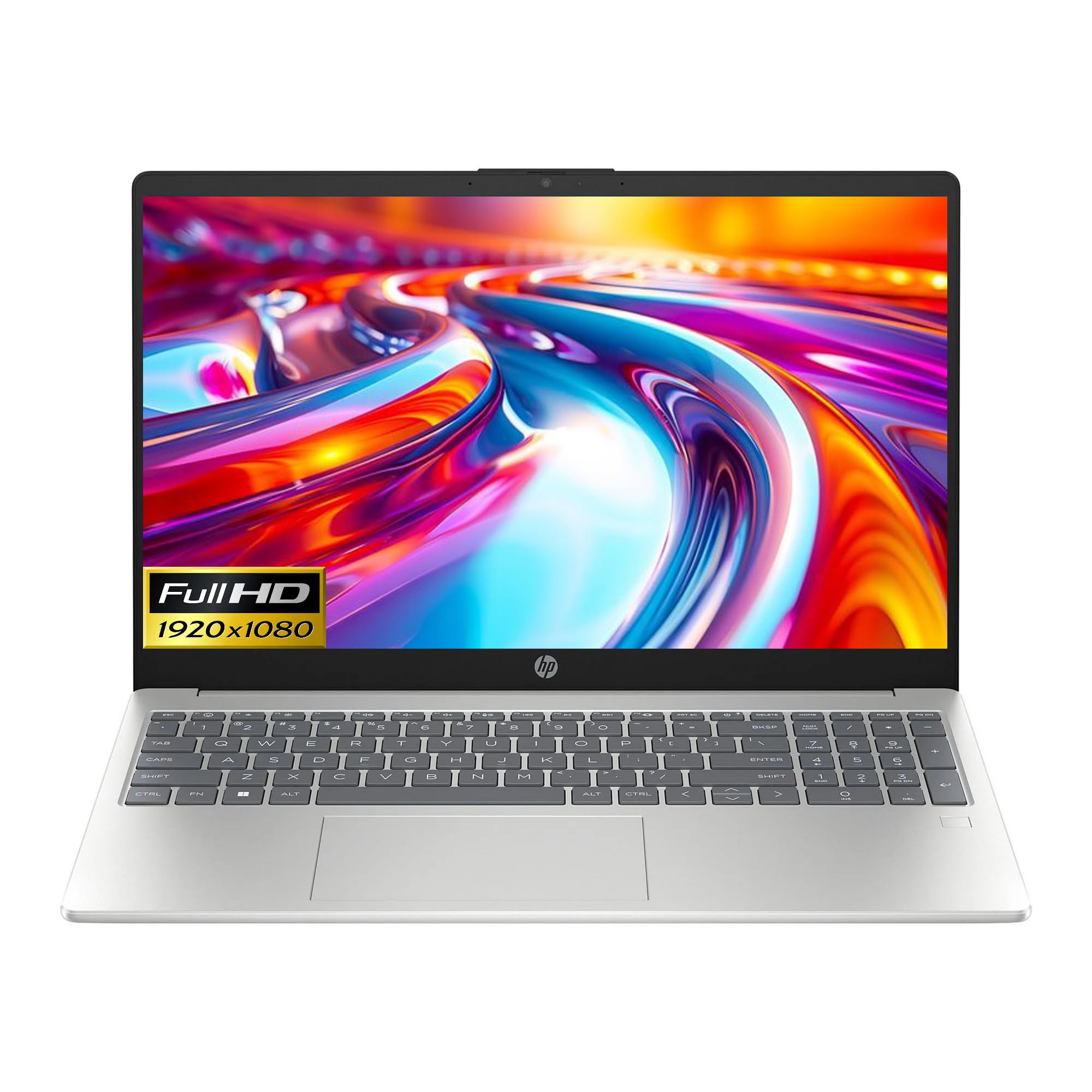 Amazon.com: HP 15 Slim Laptop in Silver Intel 8-core i3 up to 3.8