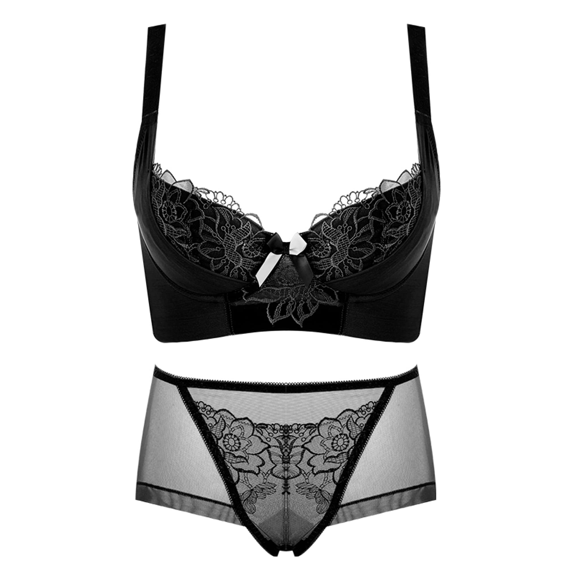 Lingerie sexy en dentelle noire sous vos tenues de soirée et du quotidien
