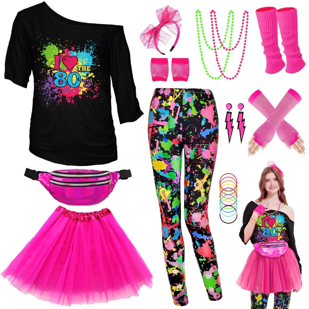 WLDPARTY 80s Outfit Set