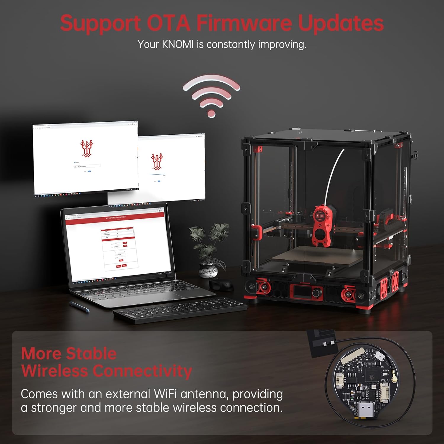 BIGTREETECH EBB SB2209 CAN + KNOMI V2.0 Touch Screen for Voron Stealthburner 3D Printer Parts Hotend Klipper Canbus Extruder HeadTool Max31865 Adapter Board