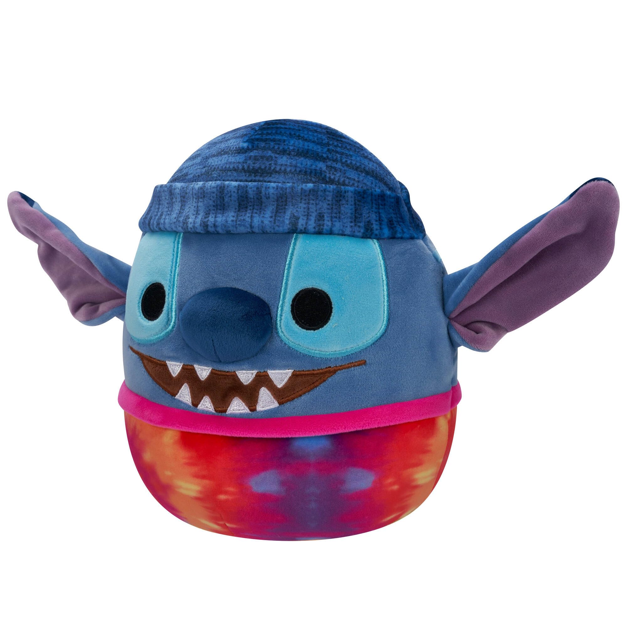 Squishmallows Original Disney 8 Inch Tie-Dye Stitch Wearing a Beanie Plush - Little Ultrasoft Official Jazwares Plush - Image 2