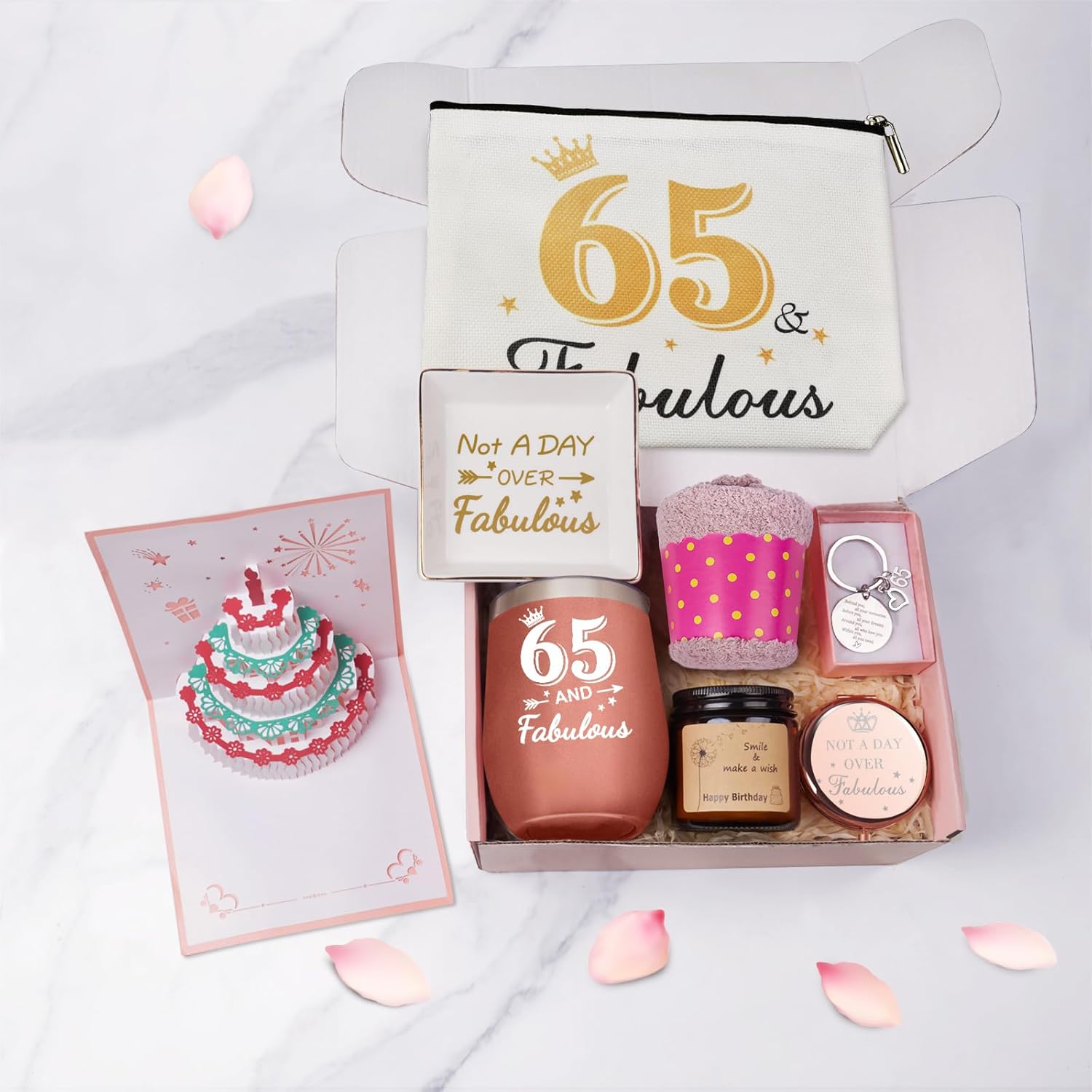 65th Birthday Gifts For Women, Happy 65th Birthday Gifts For Her Best Friend Mom Sister Wife Turning 65, Gift For 65 Year Old Woman Birthday Unique, Funny Birthday Gift Box Ideas - Image 2