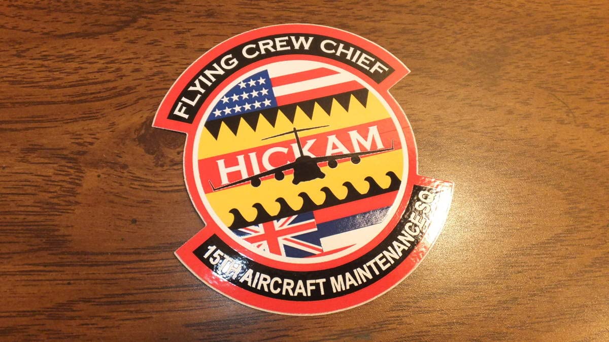 Amazon.co.jp: USAF15th Wing 米空軍ハワイ ヒッカム基地 ジョイント 