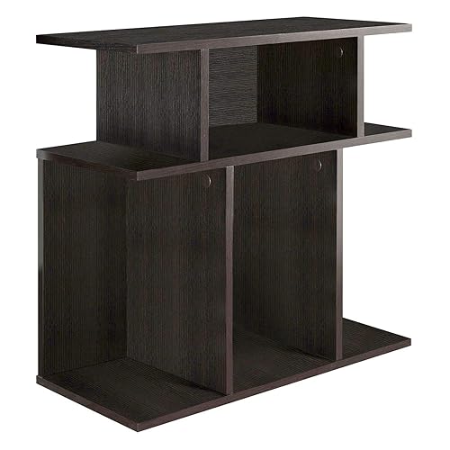 Monarch Specialties , Accent Side Table, Cappuccino, 24H"