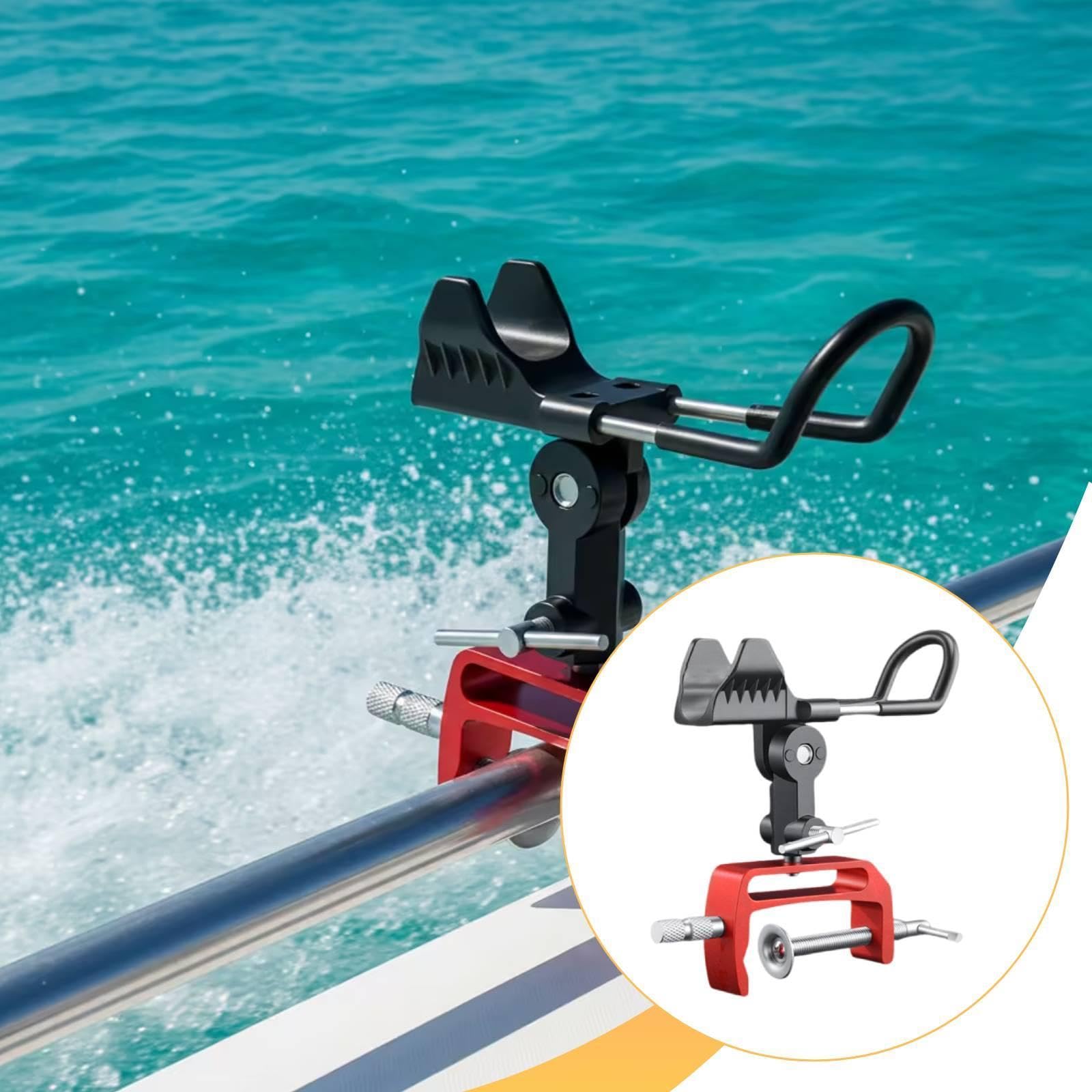 2 Portacanne da Pesca per Barca, Pezzi di Ricambio, Accessori, Alte Prestazioni, Facile Montaggio, Realizzati in Lega di Alluminio