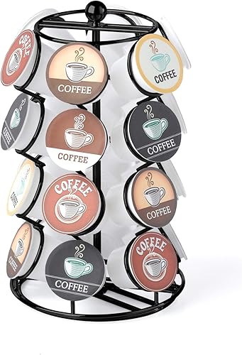 Nifty Solutions Nifty Carousel Coffee pod Holders 1 Count Pack of 1 Black