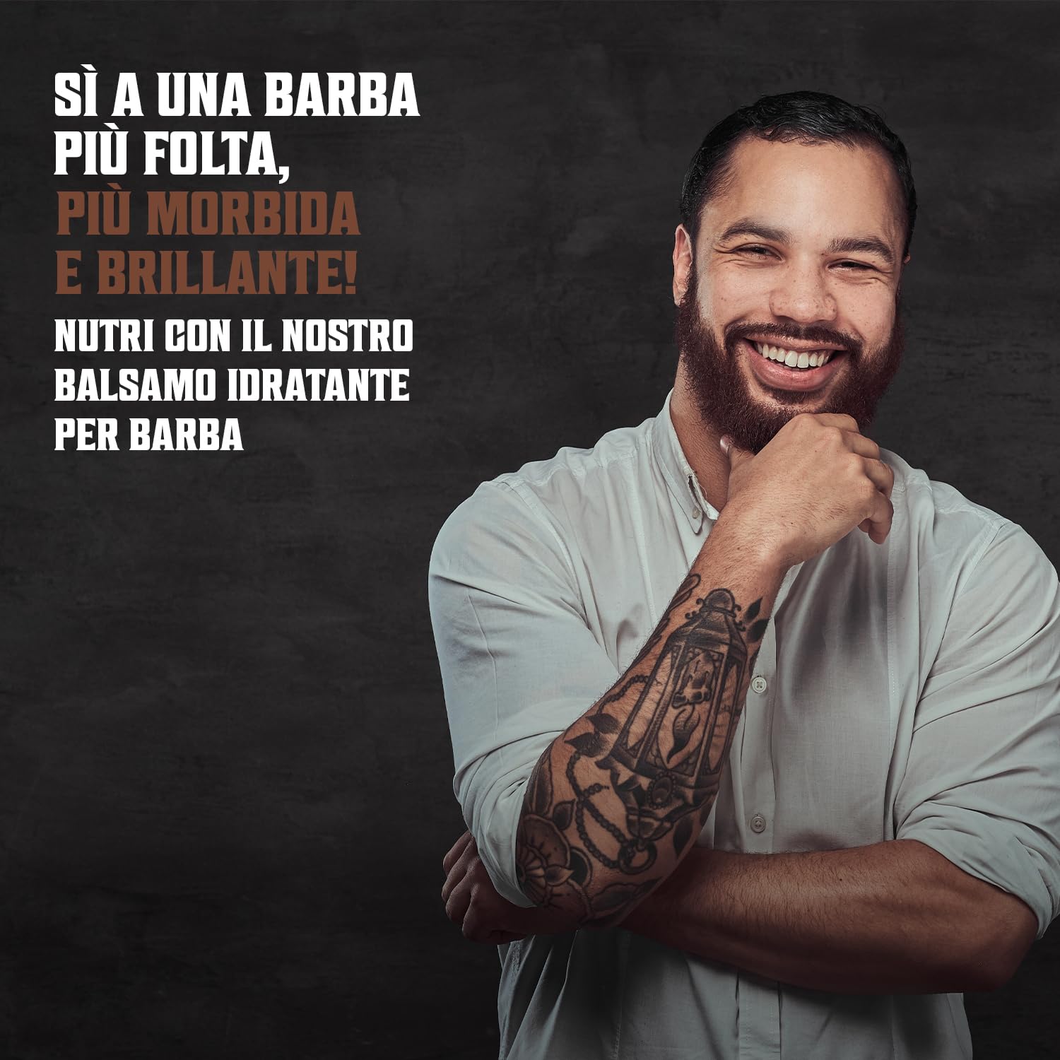 Viking Revolution - Shampoo Barba Uomo - Include Balsamo con Oli di Argan e Jojoba - Ammorbidisce, Lenisce e Rinforza la Barba - Oud Maestoso - 2x500 ml