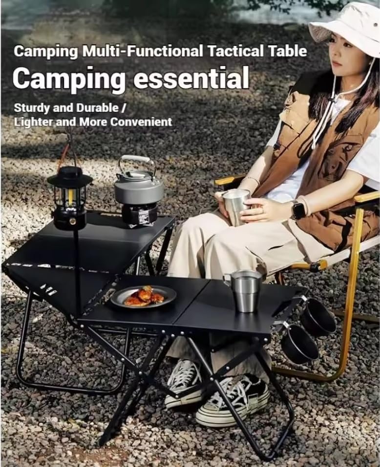 Amazon.co.jp: CHANODUG OUTDOOR タクティカルIGTテーブル テーブル2