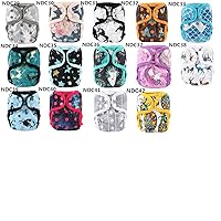 Vista 3 de Pañal para bebé recién nacido 8lbs-10lbs (floral)