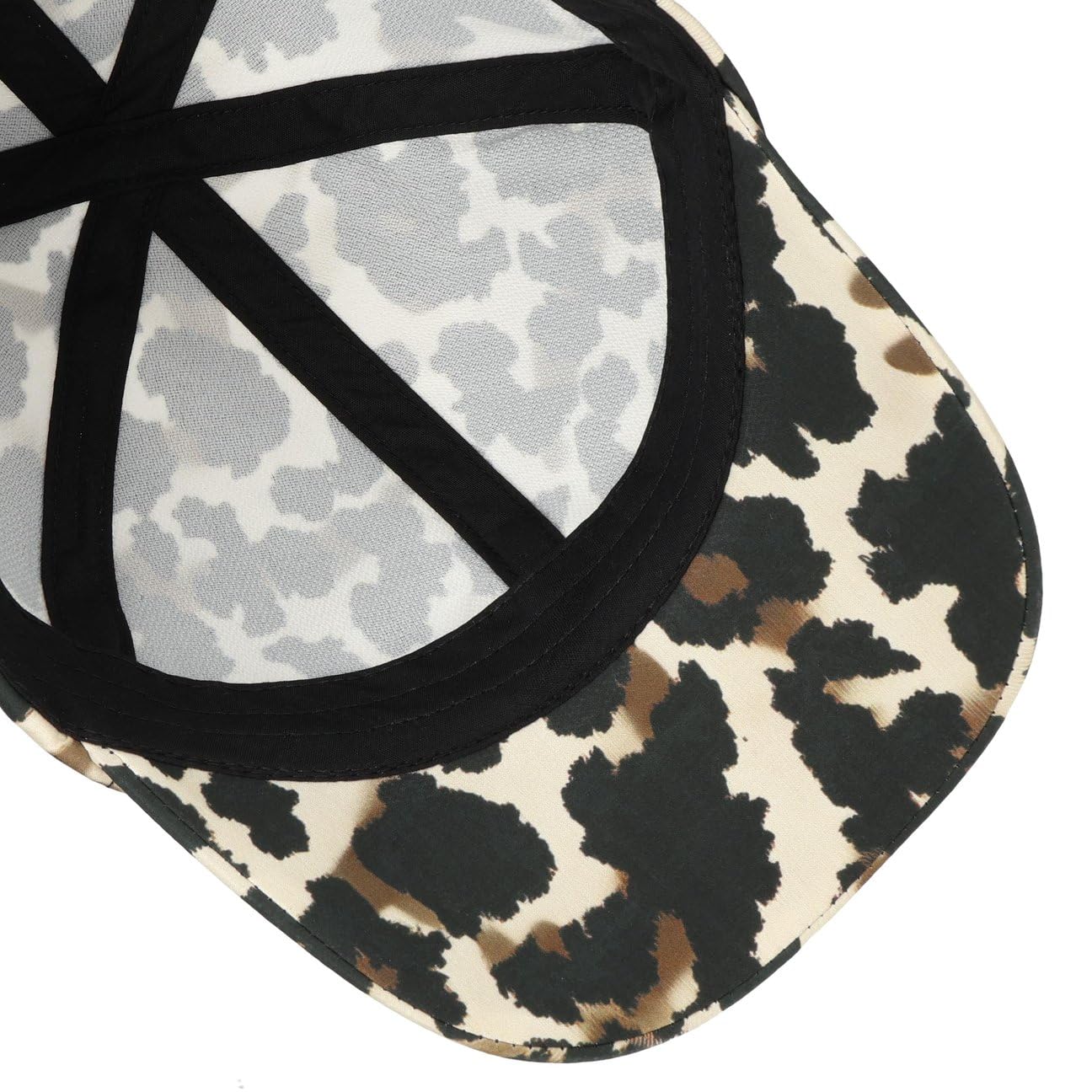 Seeberger Cotton Leo Cappellino da baseball da donna, in cotone, con fibbia in metallo, con visiera primavera-estate, autunno, inverno, primavera, estate, autunno, inverno