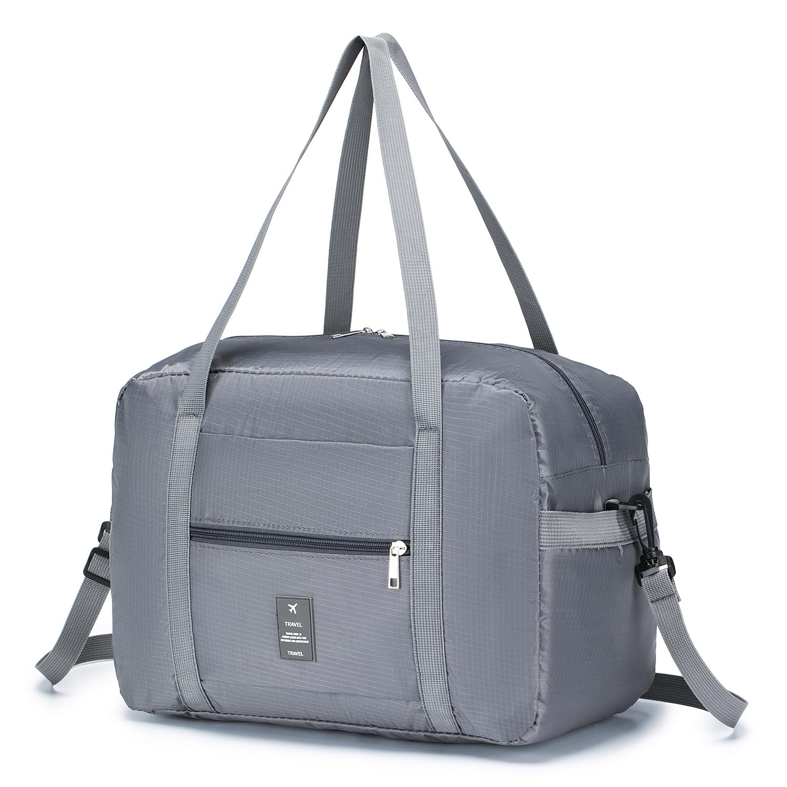 SPAHERCabin Bag 40x30x20 Wizzair Tui Airways Foldable Travel Duffle Bag Carry-on Hand Luggage Small Under-seat Cabin Bag Lightweight Holdall Suitcase Handbag