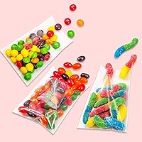 Vista 2 de 200 pcs 3x4 Crystal Clear Resealable Recloseable Cellophane/SelfSeal Bags