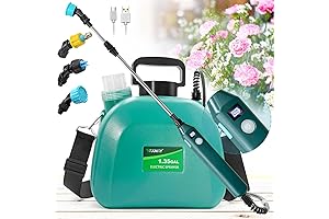 Upgraded Battery Powered Sprayer 1.35 Gallon: Revolutionize Your Gardening!
