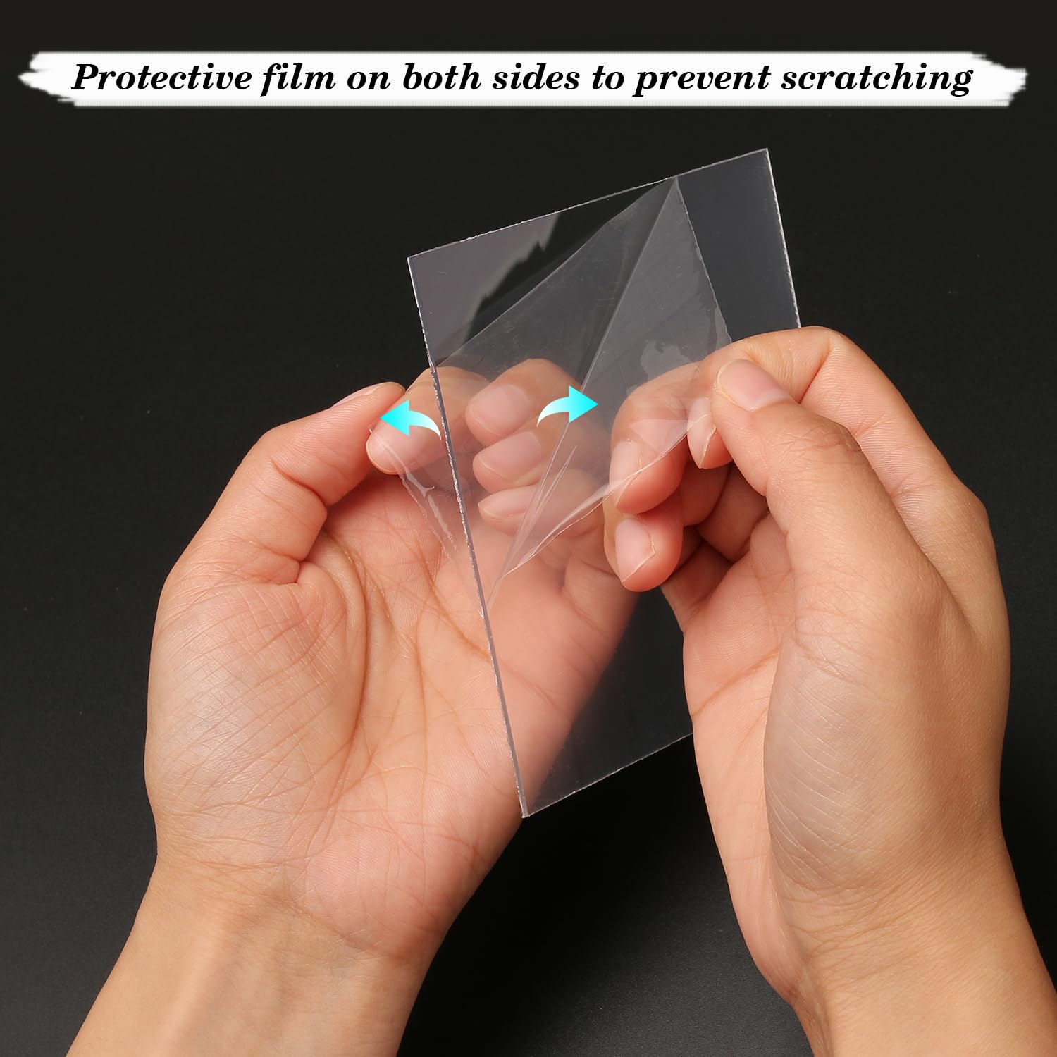Plexiglass Sheets - 5 Pack, 12x16" -3 Plexiglass Sheets - 5 Pack, 12x16" -3