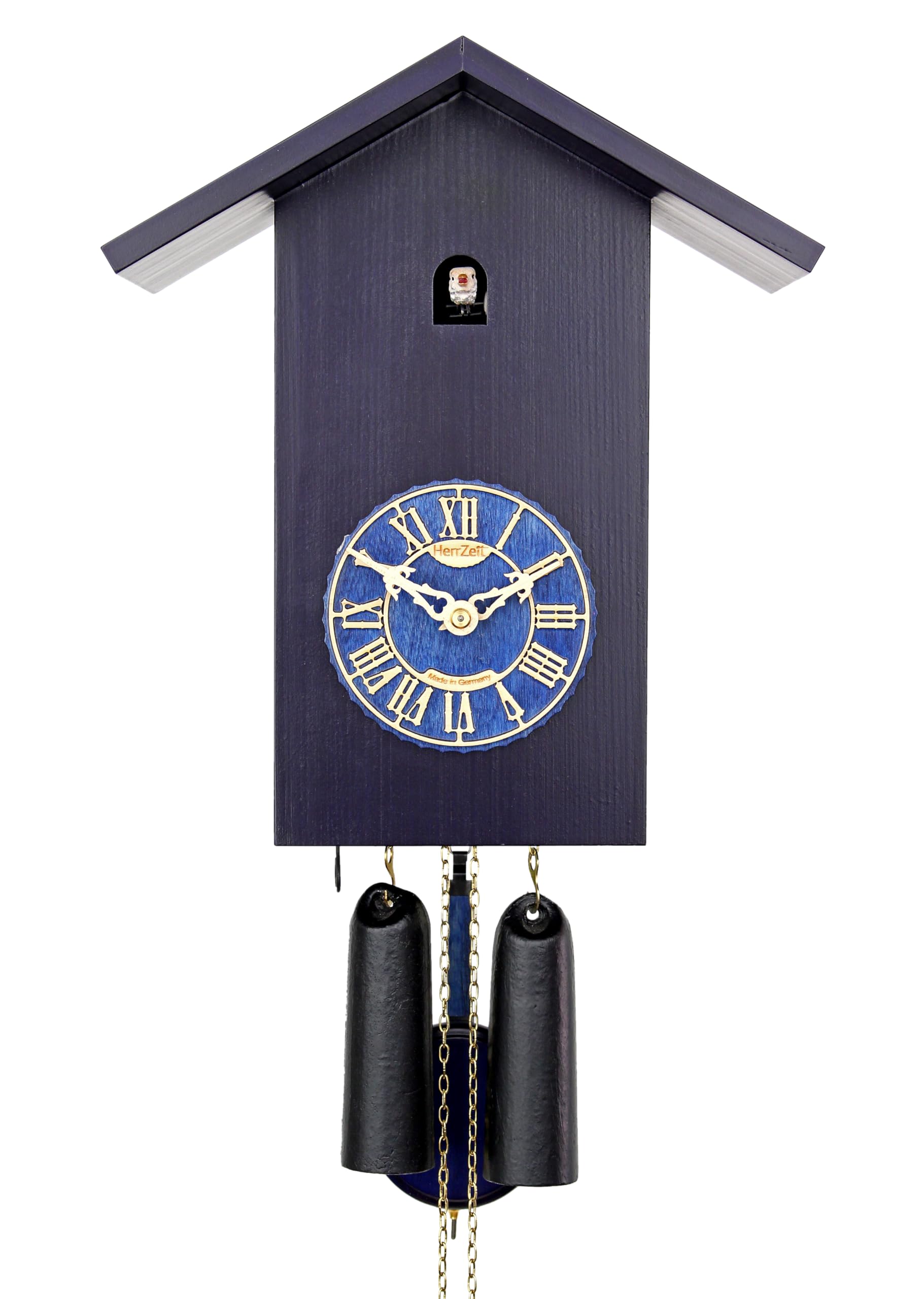 HerrZeit by Adolf Herr Cuckoo Clock - Art One - Magic Blue