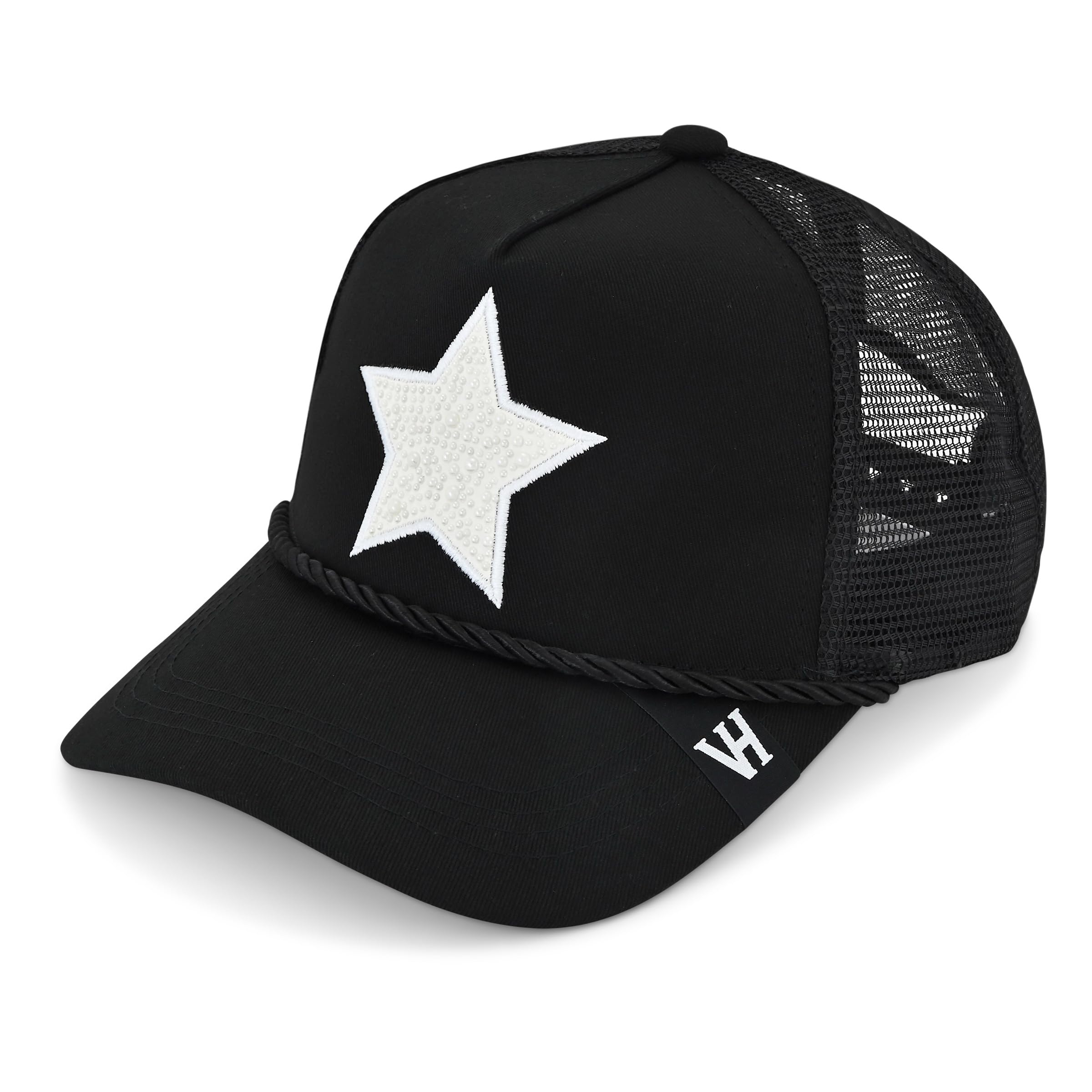 Vintage Havana White Pearls Trucker Hat