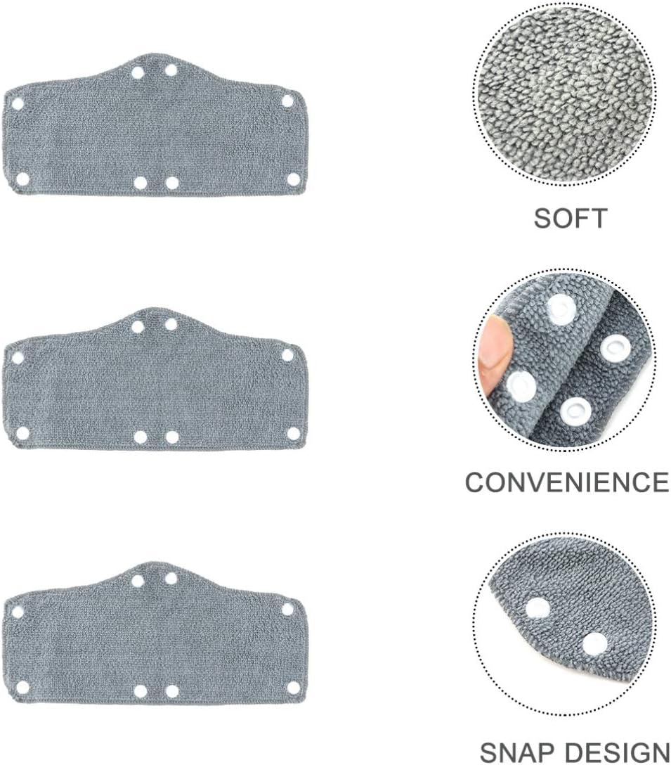 Hard Hat 6pcs Hard Hat Sweatband Cotton Liner Forehead Sweating Pad Washable Grey