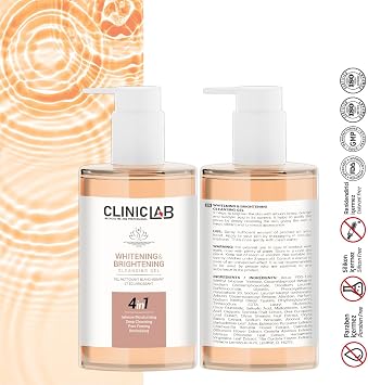 Whitening and Brightening Facial Cleansing Gel 200 ml