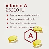Vista 4 de PROTOCOL FOR LIFE BALANCE Vitamina A 25,000 UI - Salud ocular, retina e inmune - 100 cápsulas blandas