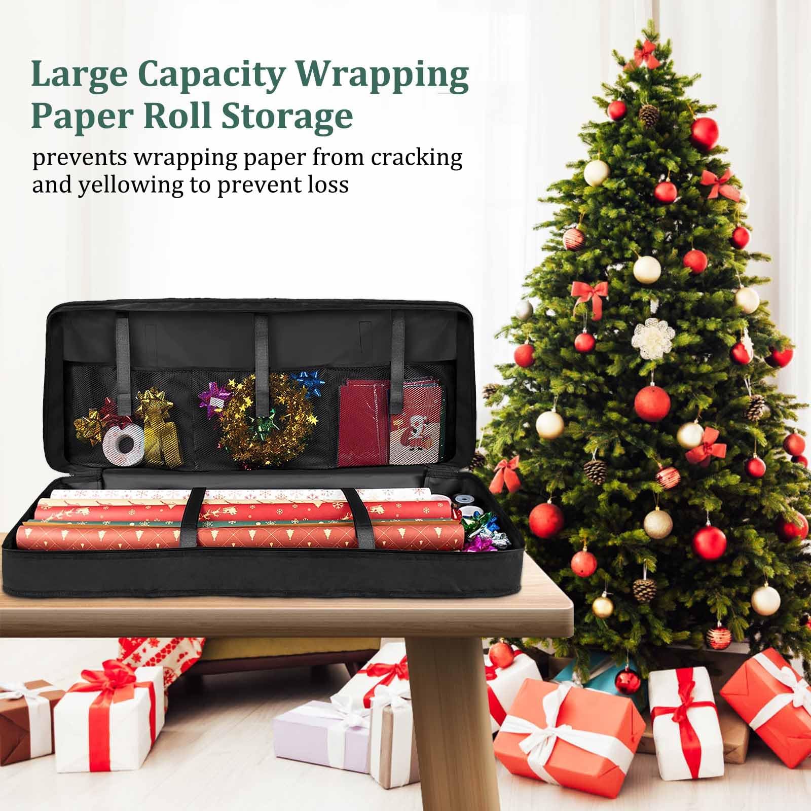 Organizzatore Carta Regalo VMUTGA - Borsa Con 3 Scomparti, 82x13x34 Cm - Foto 9