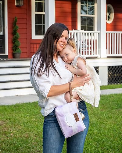 Miniatura 3 de Bumco - Embrague de pañales - Dispensador de toallitas portátil y esencial de viaje para bebés, dispensador hermético, contenedor de toallitas