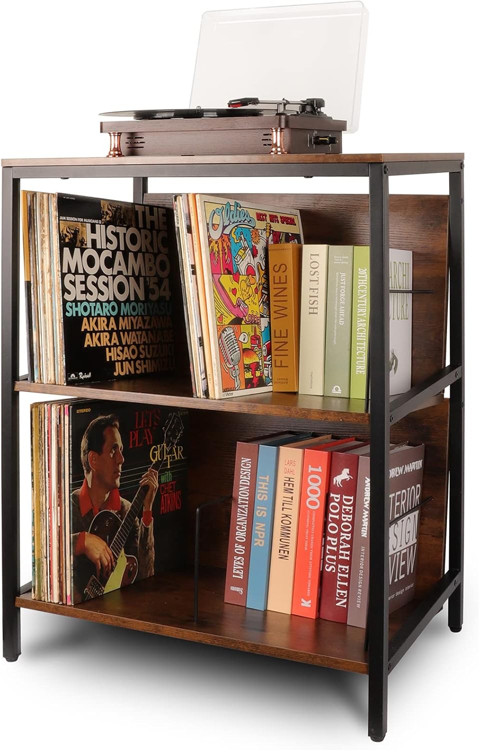 Buy Vinyl Record Storage Record Player Stand Vshaped Record Storage