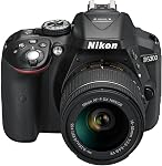 Nikon D5300 DSLR Camera with AF-P DX NIKKOR 18-55mm f/3.5-5.6G VR Lens (Black)