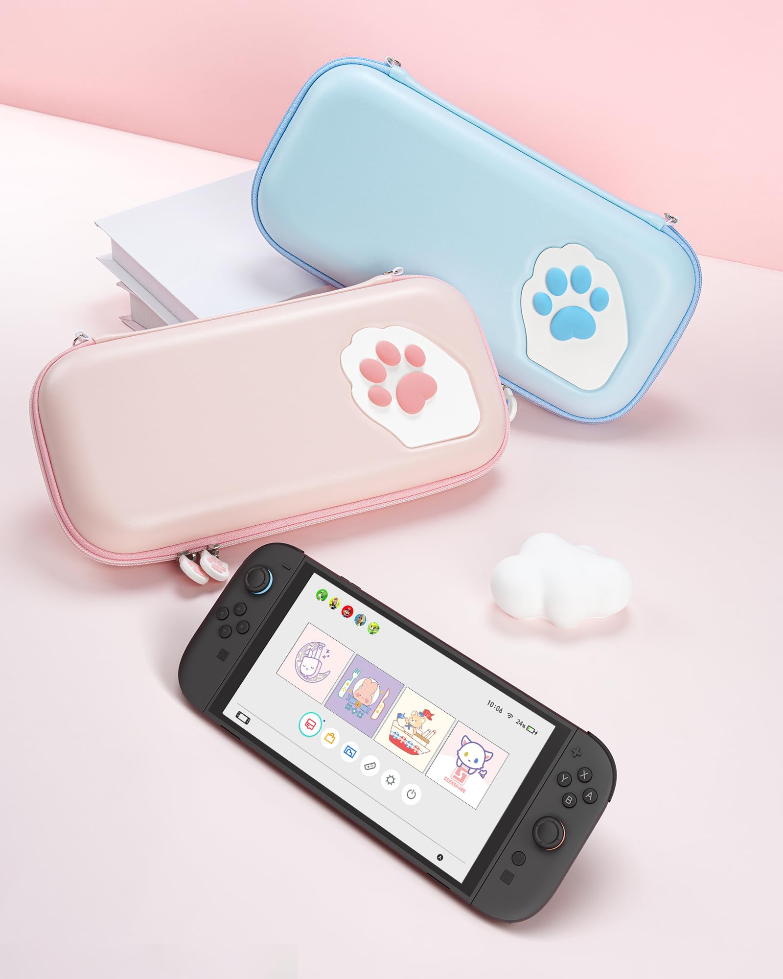 Amazon.co.jp: GeekShare Switch2ケース スイッチ 2025有機ELモテル