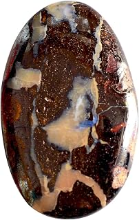 Förtjusande intryck australiensiskt massivt block eld opal ädelsten storlek 36 x 21 x 7 mm hänge sten smycken tillverkning vårsmycken kollektion