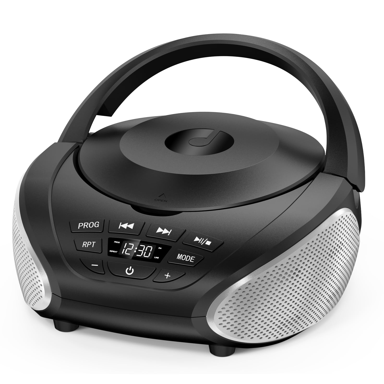 Amazon.co.jp: Gueray cdプレーヤー cdラジカセ FMモード AUX