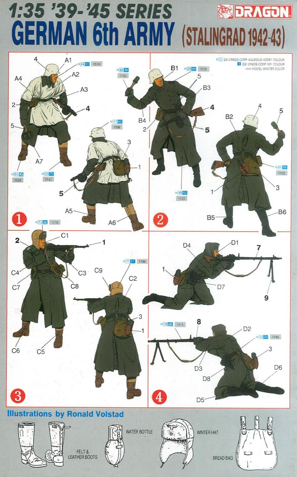 Amazon | プラッツ 1/35 第二次世界大戦 ドイツ軍 第6軍 スターリング