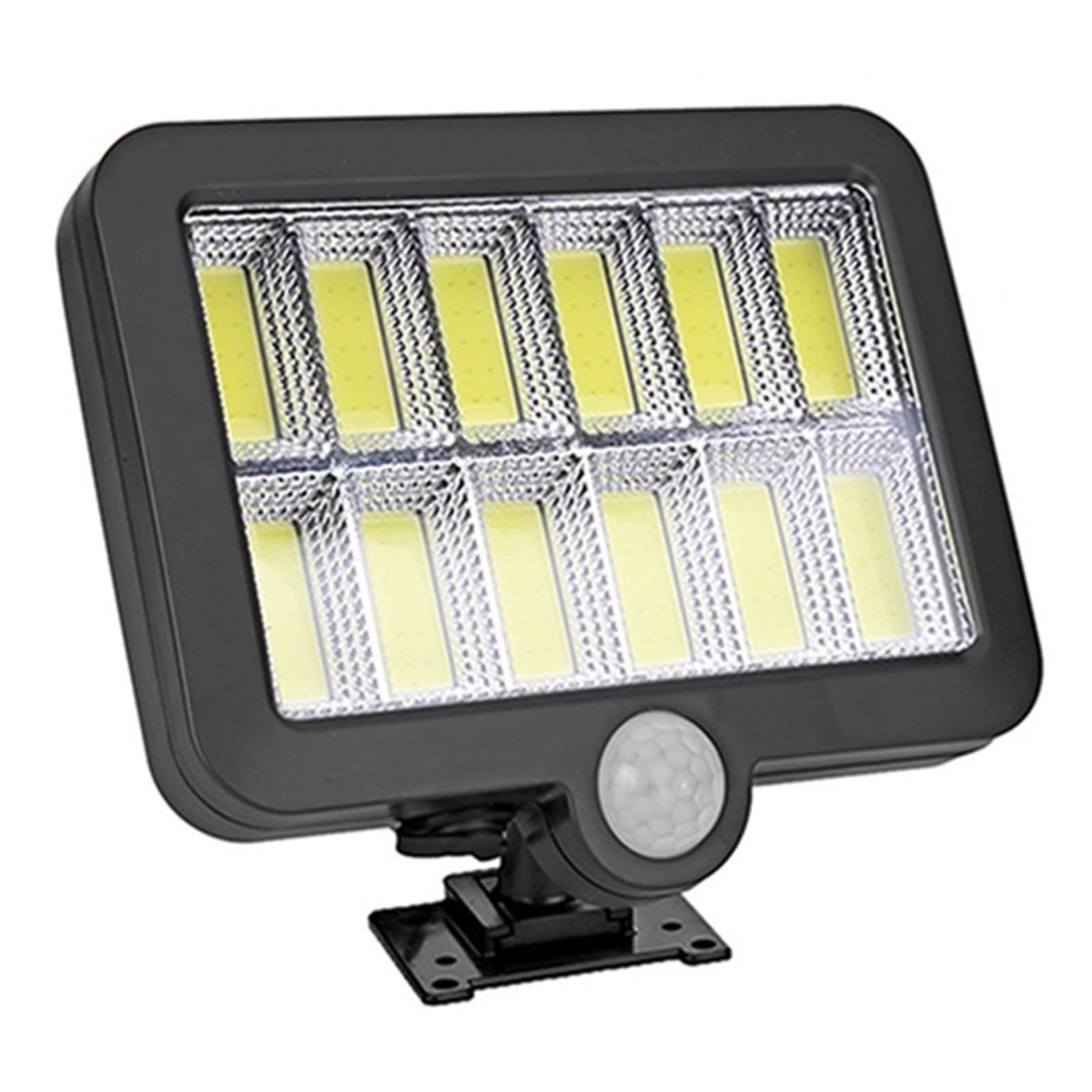 bettght Solar Led Light Outdoor Wired Motion Sensor Safety Flood Light Ip65 Waterproof Garage/Garden/Yard/Walkway Led Solar Wall Light(160cob 1200mah)