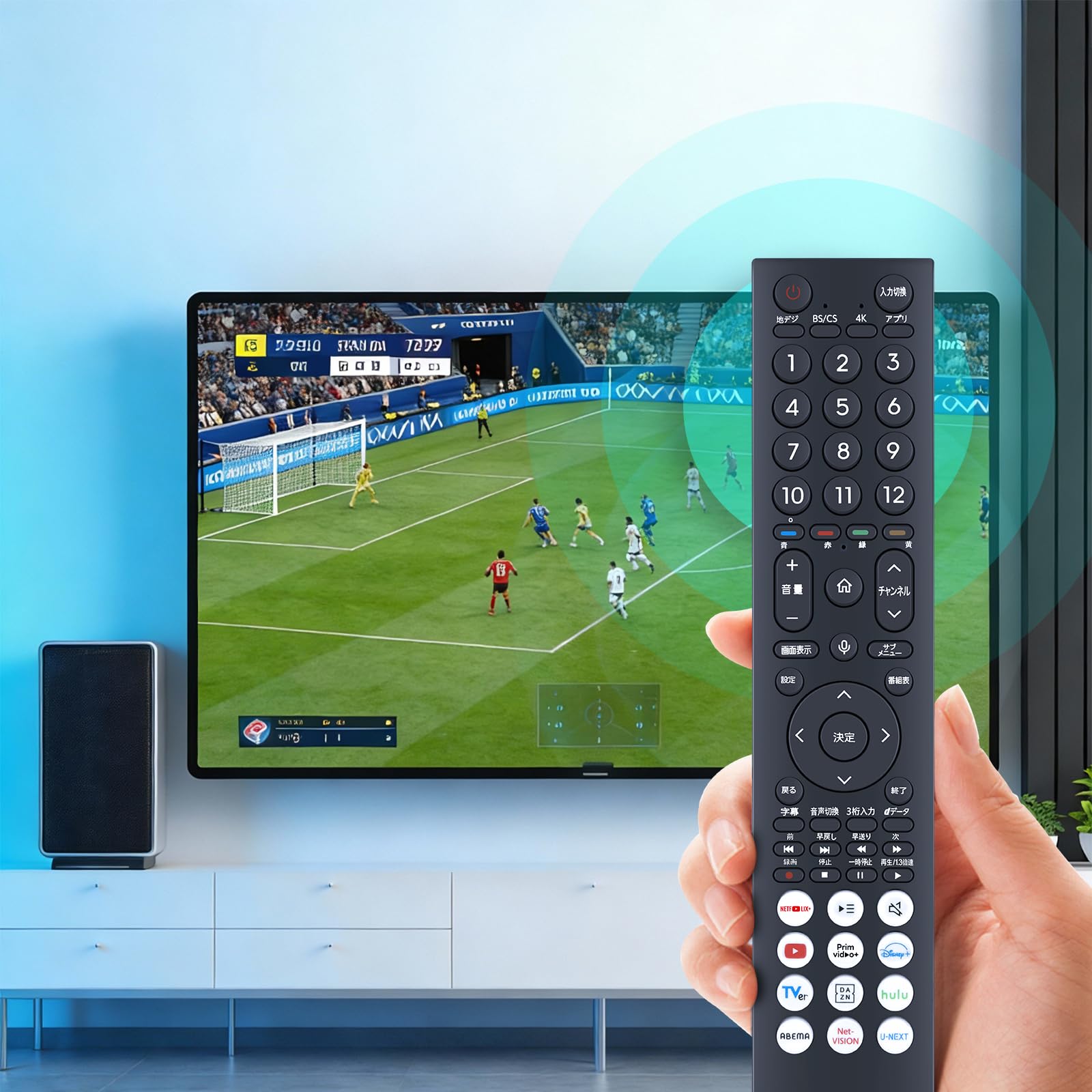 Amazon | CLVIZCXOM テレビリモコン ERF3B46H for Hisense ハイセンス