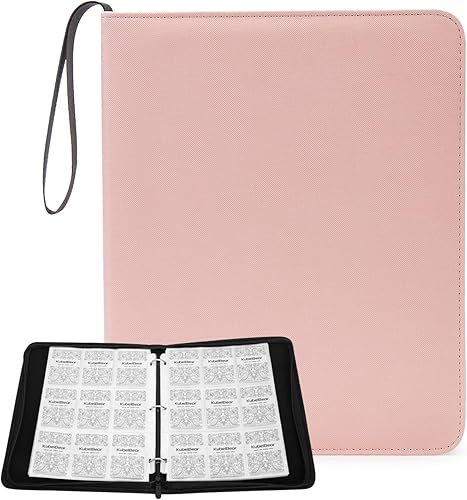 Miniatura 19 de Carpeta de tarjetas – Capacidad 720, tarjetero con cremallera para MTG, tarjetas deportivas y coleccionables – Almacenamiento sin ácidos, duradero y