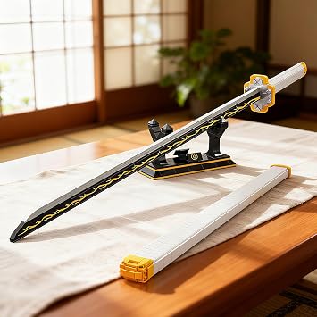 39in Sword Building Block Sets, Compatible with Lego Set, 956PCS Zentisu Samurial Sword with Scabbard and Stand, for Boys Adults 8 9 10 11 12 13 14