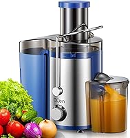 Vista 2 de Qcen 800W Juicer Machine Blue y Electric Citrus Juicer Exprimidor Paquete
