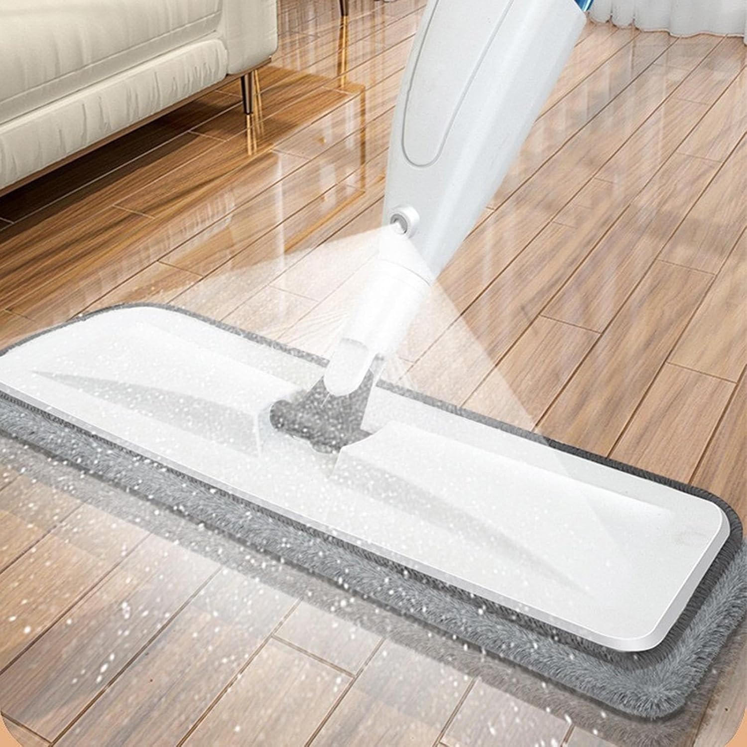 Spray Mops Refillable Wet and Dry Rotating Hardwood Floor Cleaning | Hardwood Floor Mops for Homeowners Housekeepers Renters Home Office Kitchen Apartment Bathroom Garage Living Room Bedroom