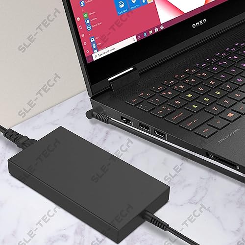 Miniatura 5 de SLE-TECH Adaptador de CA de 200 W, cargador para portátil compatible con HP Pavilion Gaming 15 17 Envy 15 17 ZBook G3 G4 G5 G6 G7 15 15t 17 17t,