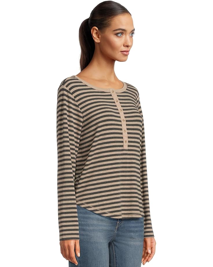 Mod-o-doc Long Sleeve Slim Shirttail Henley - #2 of 5