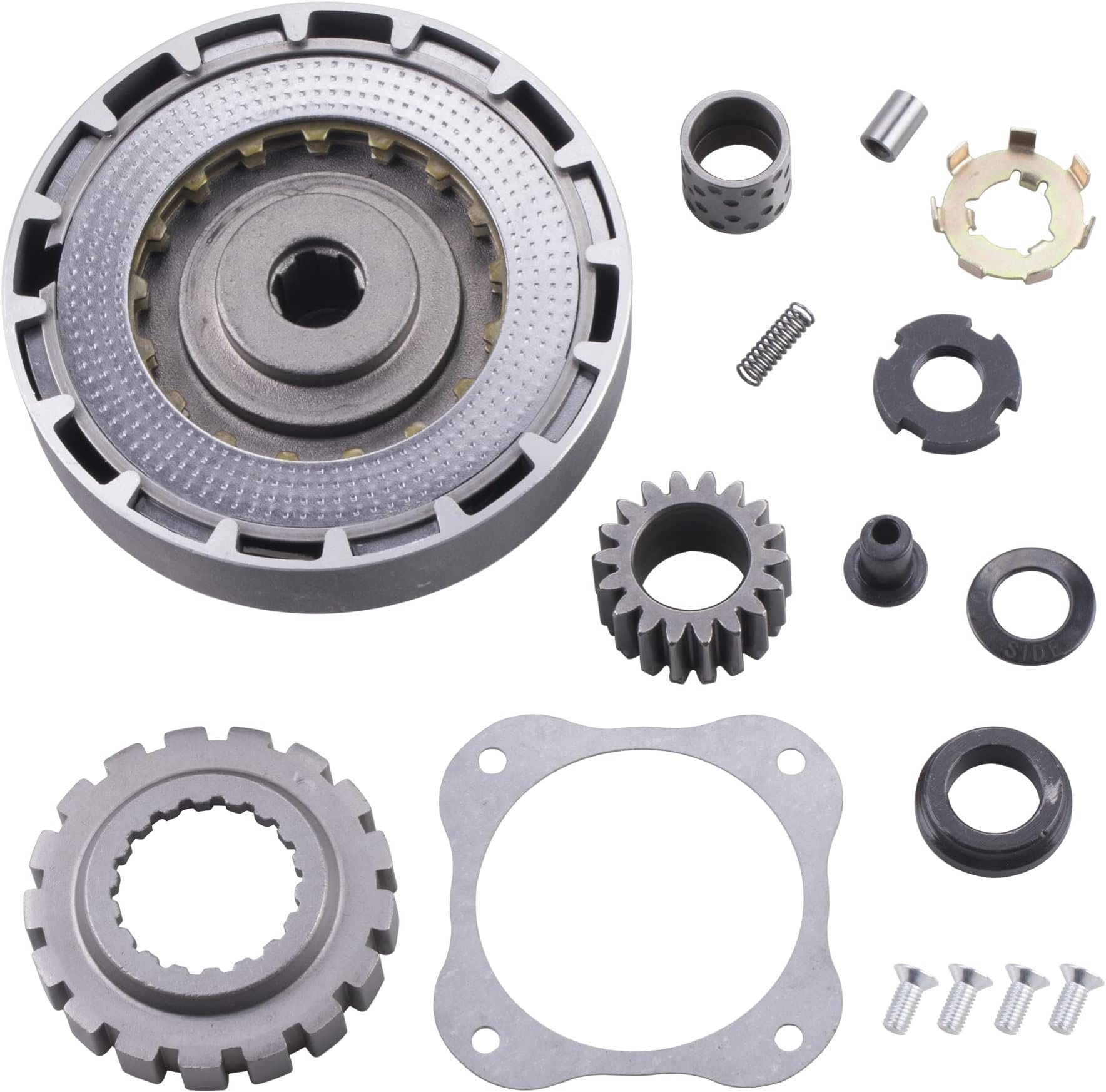 CNCMOTOK Heavy Duty Manual Clutch Set Semi Automatic Clutch fit for 50cc 70cc 90cc 110cc 125cc ATV Dirt Pit Bike